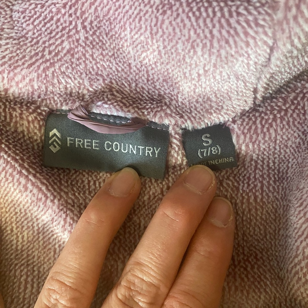 Free Country Lavender Textured Jacket - Picture 3 of 3